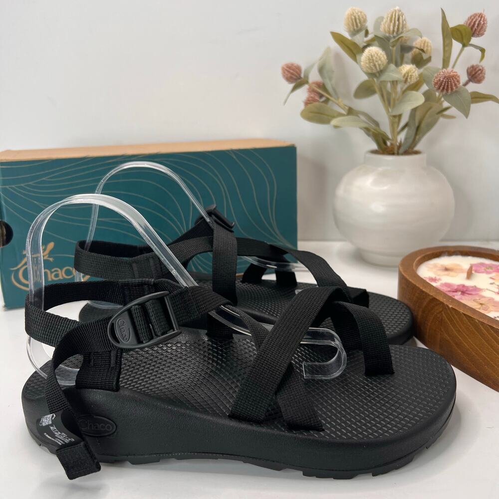Chaco Z/2 Classic Wedge Webbing Sandals Black J105427 Outdoors Women 9 NWB